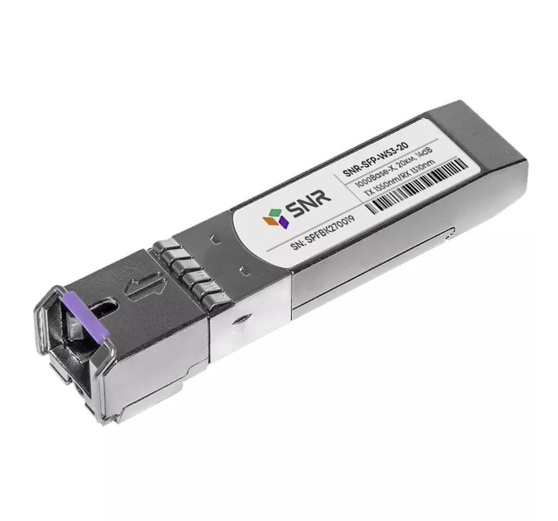 Модуль SFP WDM, дальность до 20км (14dB), 1550нм. №1 - cabel-torg