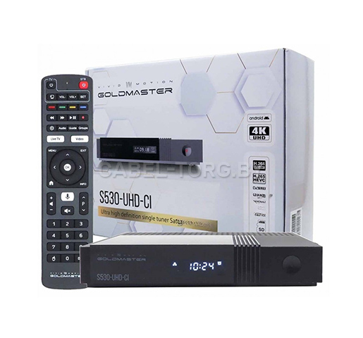 Ресивер GoldMaster S530-UHD-CI №1 - cabel-torg