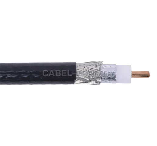 Кабель коаксиальный RG-8 CCA, 144х0.18 TCCA, PE №1 - cabel-torg