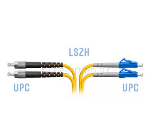 Патч-корд FC-LC G.652 Duplex 10м №1 - cabel-torg