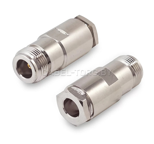Разъём N-212B (N-female, прижимной, на кабель RG-213) №1 - cabel-torg