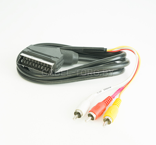 Кабель Euro-3RCA 1.2m №1 - cabel-torg