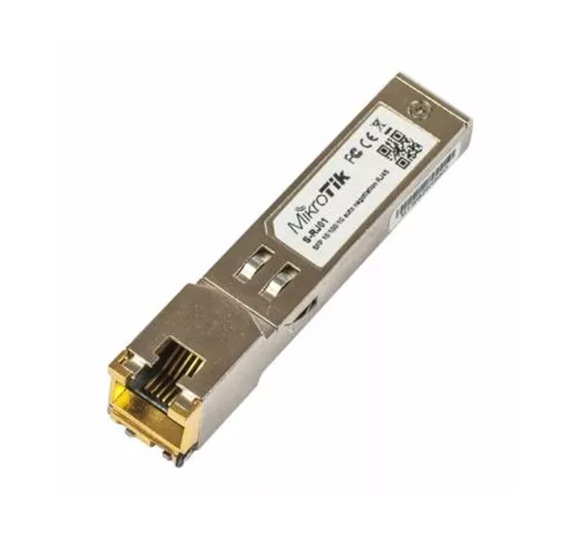 Модуль Mikrotik SFP медный, 10/100/1000M, RJ45. №1 - cabel-torg