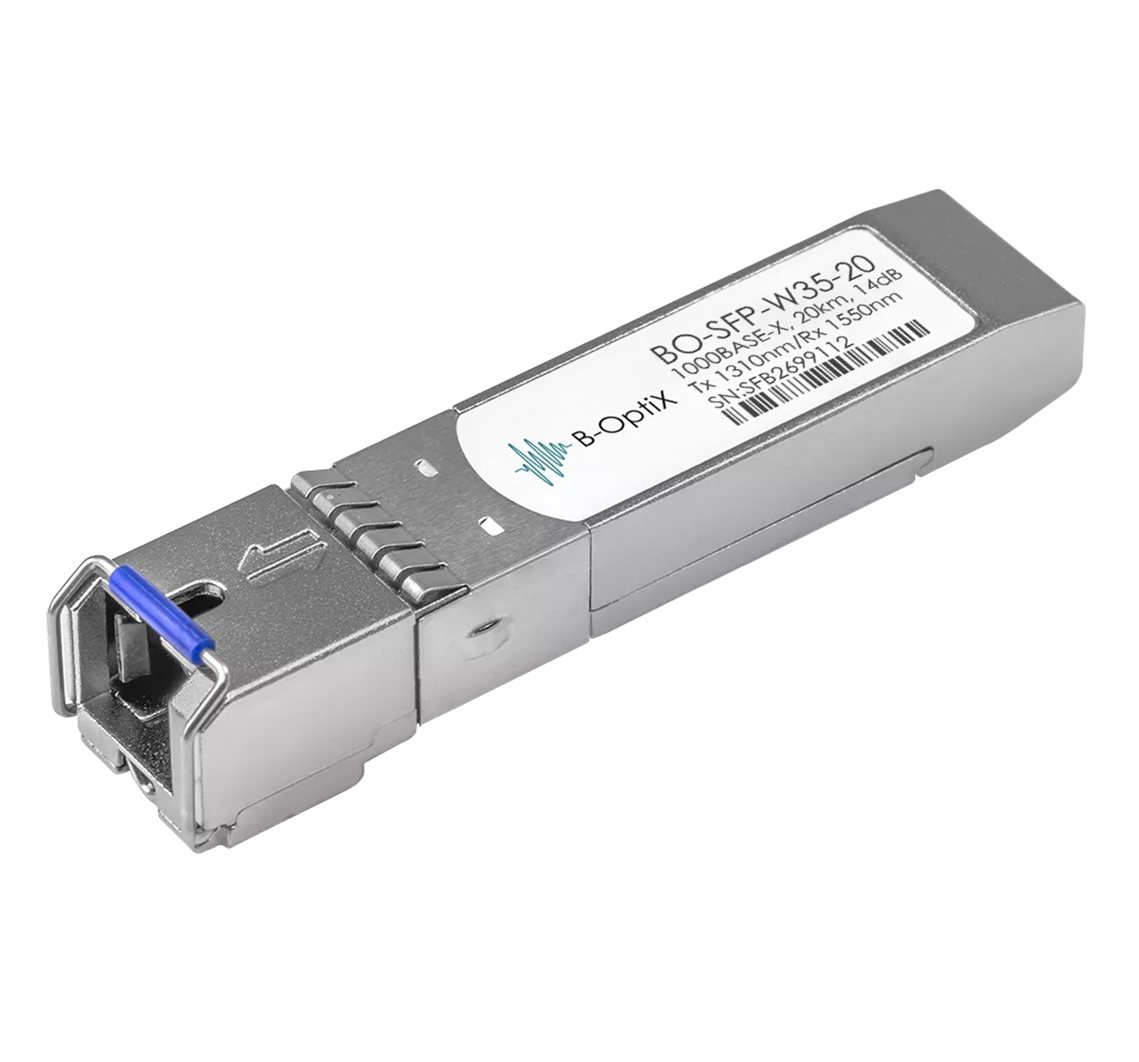 Модуль B-OptiX SFP WDM, дальность до 20км (14dB), 1310нм. №1 - cabel-torg