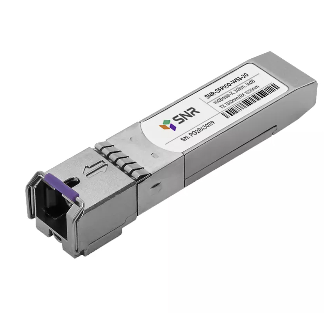 Модуль SFP WDM, дальность до 20км (14dB), 1550нм, 100Mb (LC). №1 - cabel-torg