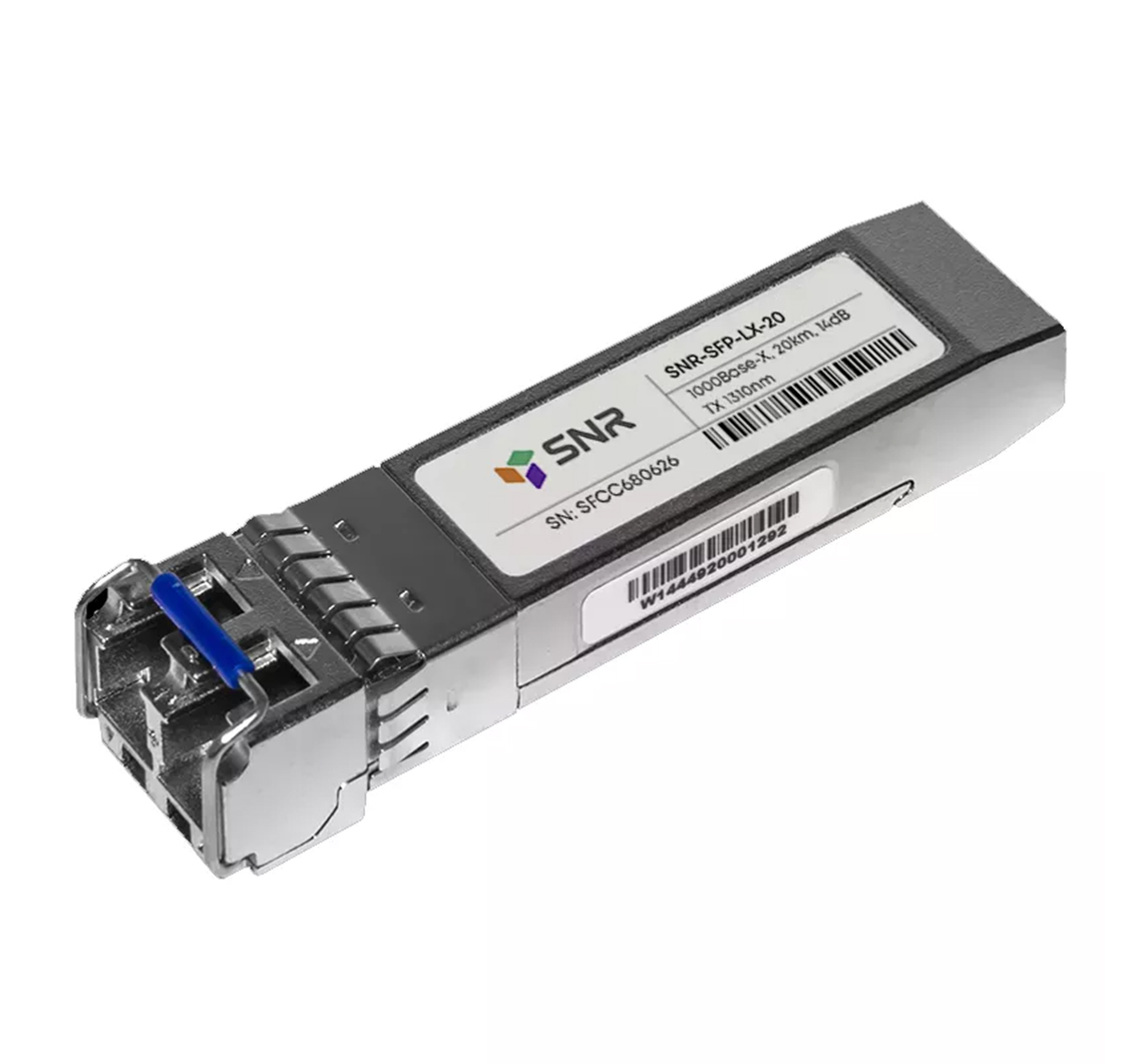 Модуль SFP оптический, дальность до 20км (14dB), 1310нм, индустриальный. №1 - cabel-torg