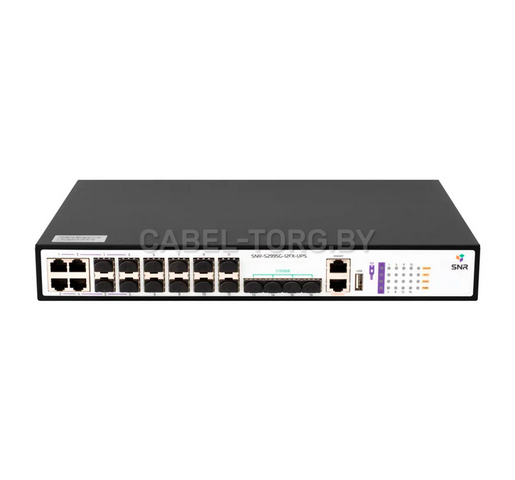 Управляемый коммутатор SNR-S2995G-12FX-UPS №1 - cabel-torg