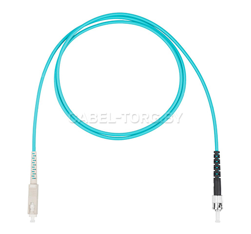 Патчкорд оптический SC/UPC-ST/UPC, MM(50/125), SX, 20м (OM3) №1 - cabel-torg