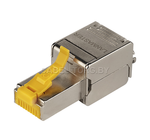 Полевой коннектор RJ45 8P8C Cat 5e Lanmaster LAN-TMP-S5E экранированный №1 - cabel-torg