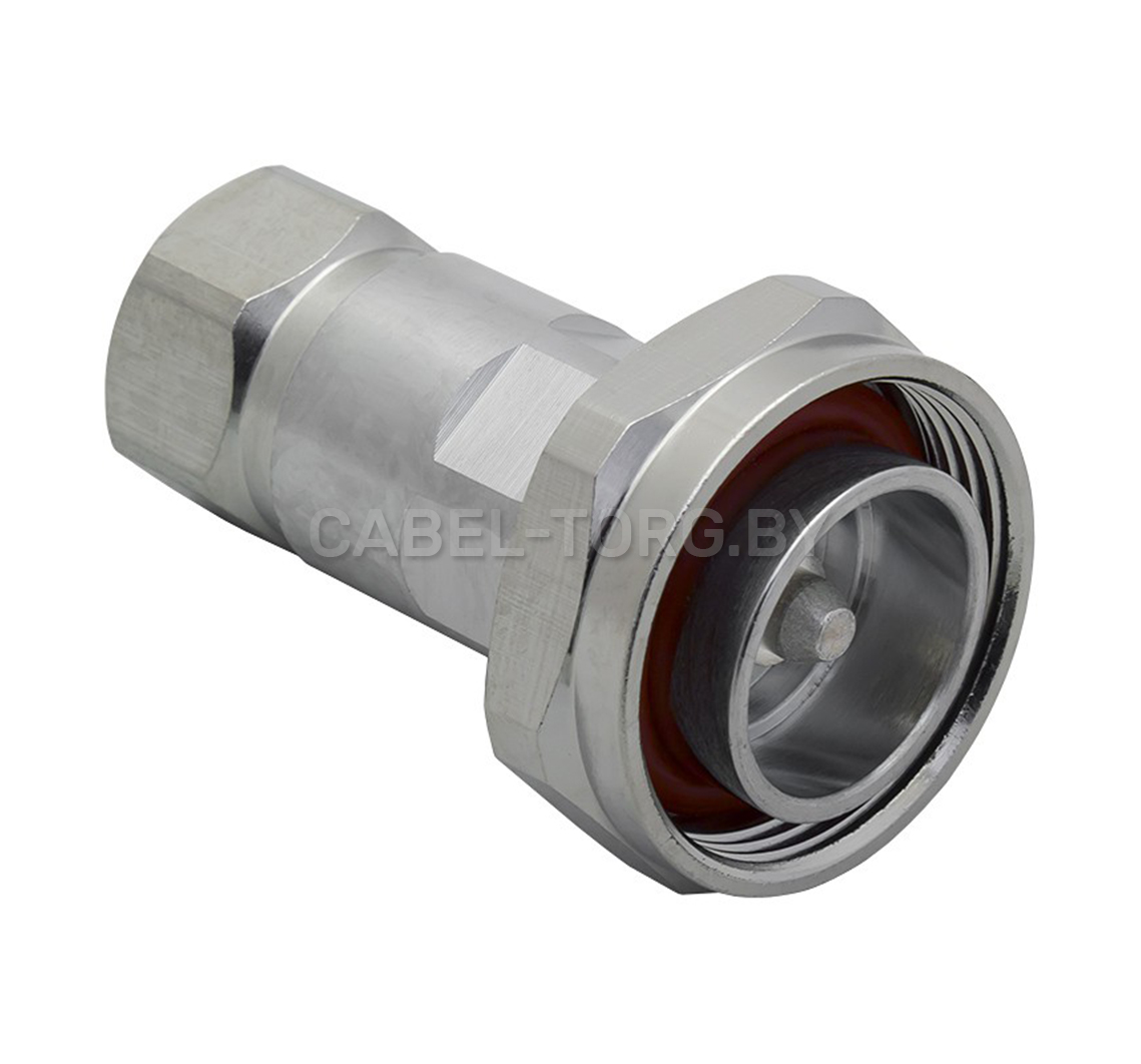 Разъём D716M-1/2F (DIN-male, прижимной, на кабель 1/2) №1 - cabel-torg