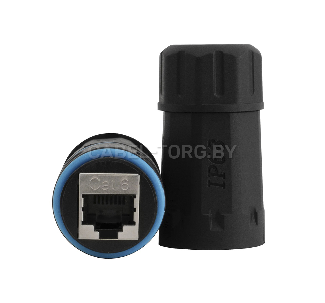 Соединительный модуль RJ45, cat.6, герметичный (IP68), экранированный №1 - cabel-torg