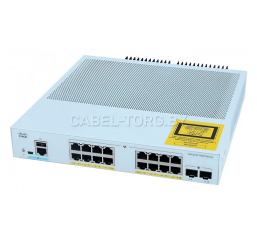 Коммутатор Cisco Catalyst C1000-16P-2G-L №1 - cabel-torg