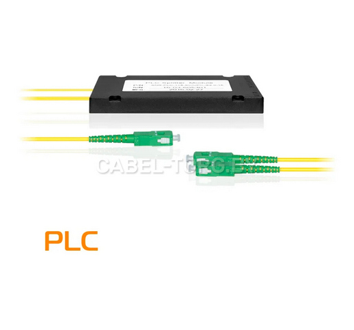Делитель PLC оптический box 1х2, 2мм 1м, SC/APC №1 - cabel-torg
