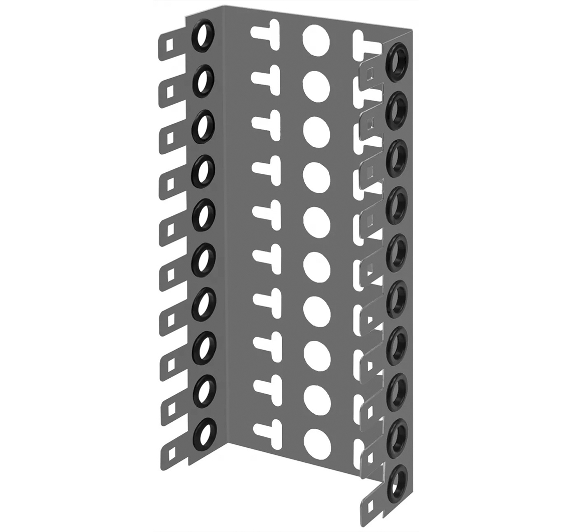 Скоба под 10 плинтов LSA 10 пар SNR-BR-1310-10. №1 - cabel-torg
