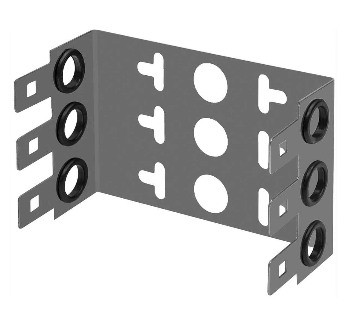 Скоба под 3 плинта LSA 10 пар SNR-BR-1310-3. №1 - cabel-torg