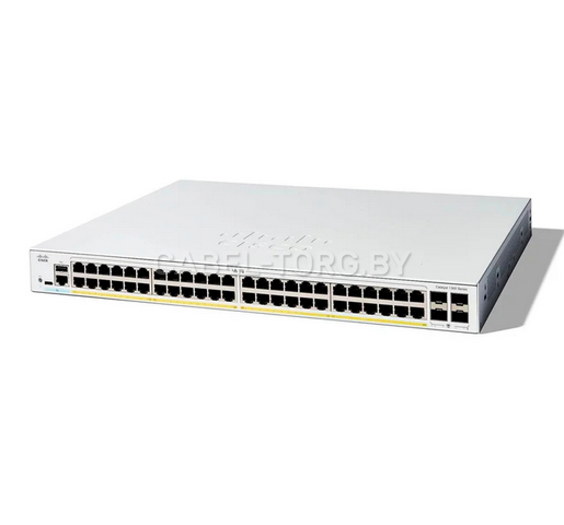 Коммутатор Cisco Catalyst C1300-48FP-4G №1 - cabel-torg