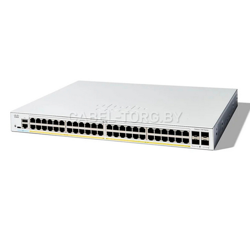 Коммутатор Cisco Catalyst C1300-48P-4G №1 - cabel-torg