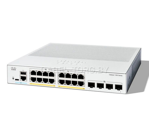 Коммутатор Cisco Catalyst C1300-16P-4X №1 - cabel-torg
