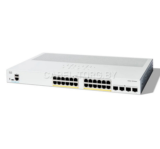Коммутатор Cisco Catalyst C1300-24P-4X №1 - cabel-torg
