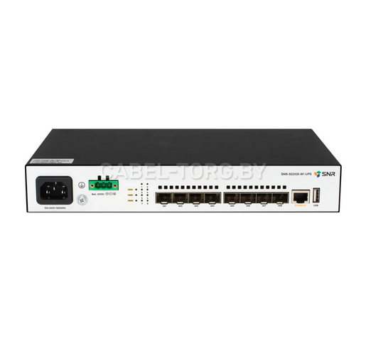 Управляемый коммутатор SNR-S5210X-8F-UPS №1 - cabel-torg