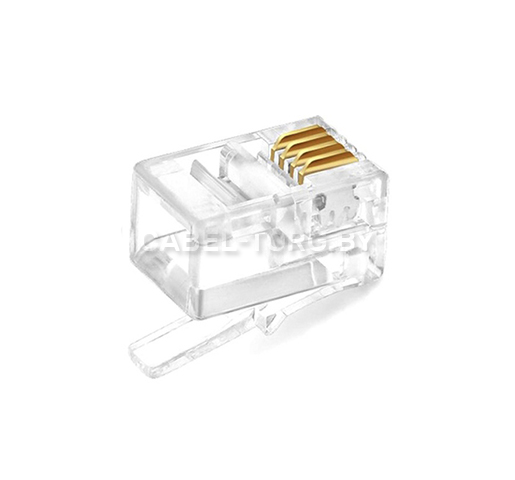 Коннектор RJ11 6p4c CABELTORG №1 - cabel-torg