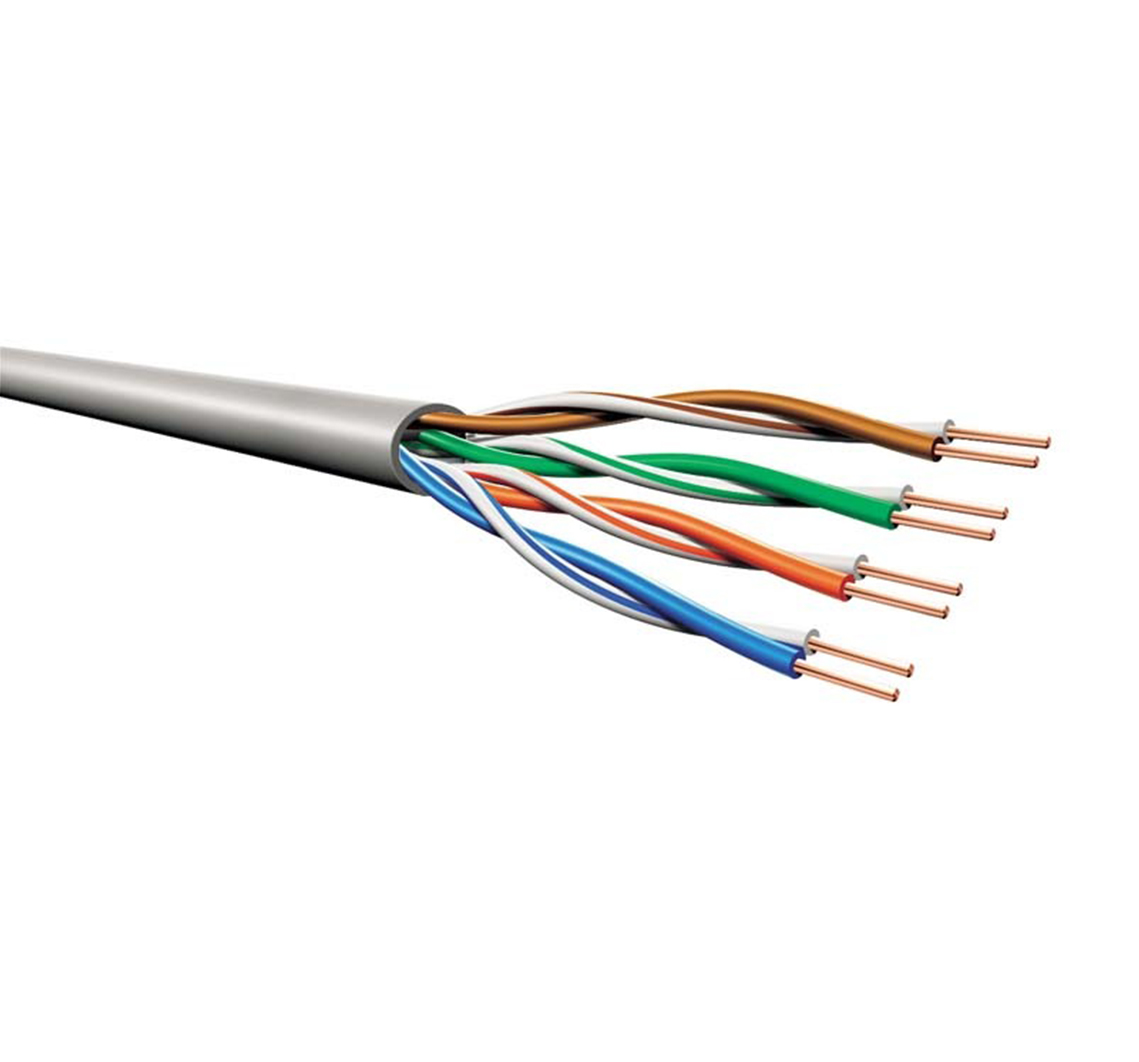 Кабель U/UTP cat.5e PE OUTDOOR 4PR 4x2x24AWG (BC) (305m) (для наружной прокладки) №1 - cabel-torg