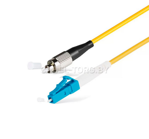 Патчкорд оптический армированный FC/UPC-LC/UPC, SM 9/125, SM, 6м №1 - cabel-torg