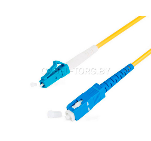 Патчкорд оптический SC/UPC-LC/UPC, SM(9/125), SX, 10м №1 - cabel-torg